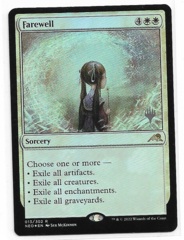 Farewell - Foil - Promo Pack stamped